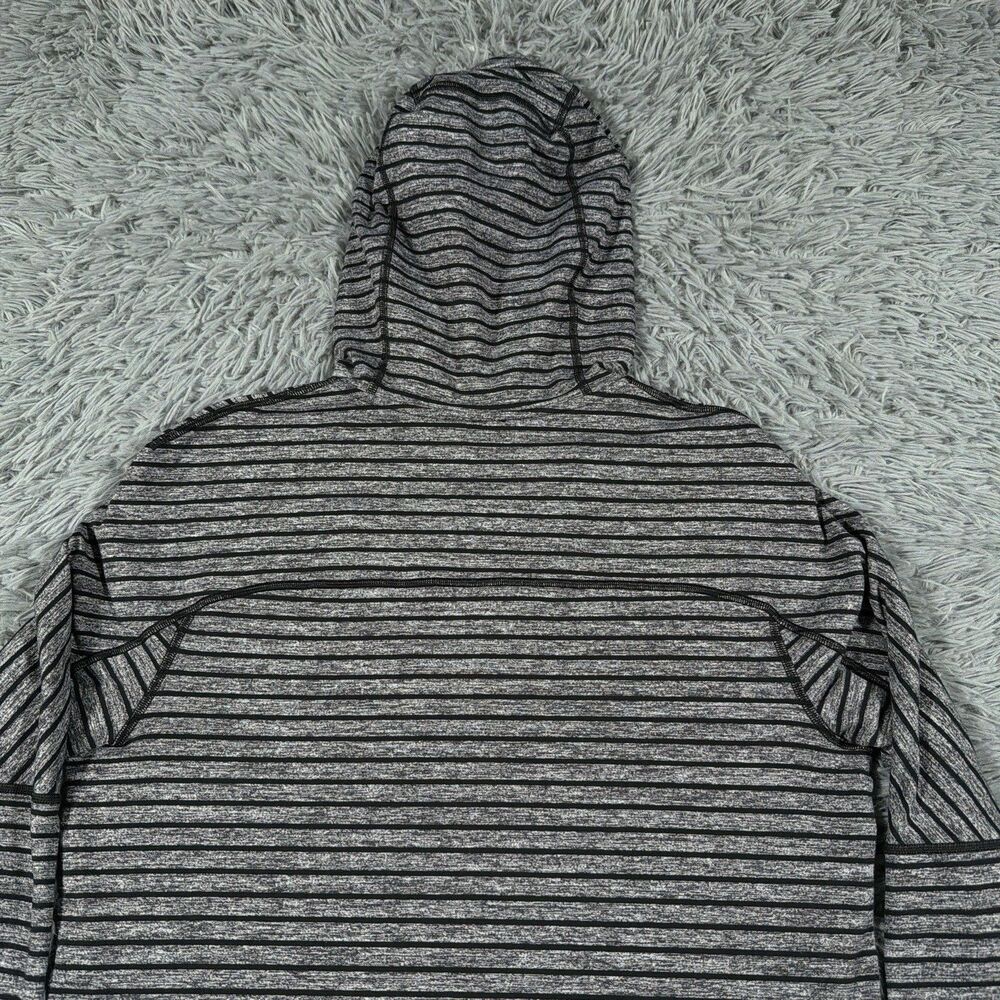 Lululemon Hoodie Small Gray Black Quarter Zip Sweat Session Performance Mens - Picture 12 of 16